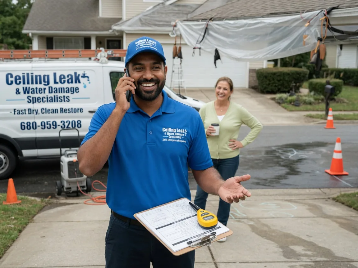 Ceiling Leak Cleanup Warrenton, VA FAQs